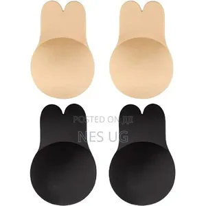 2pairs Women's Invisible Bra Strapless Occasions Bras - Black/ Brown