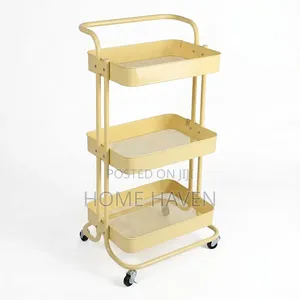 3layer Multipurpose Rolling Cart/Trolley