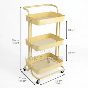 3layer Multipurpose Rolling Cart/Trolley