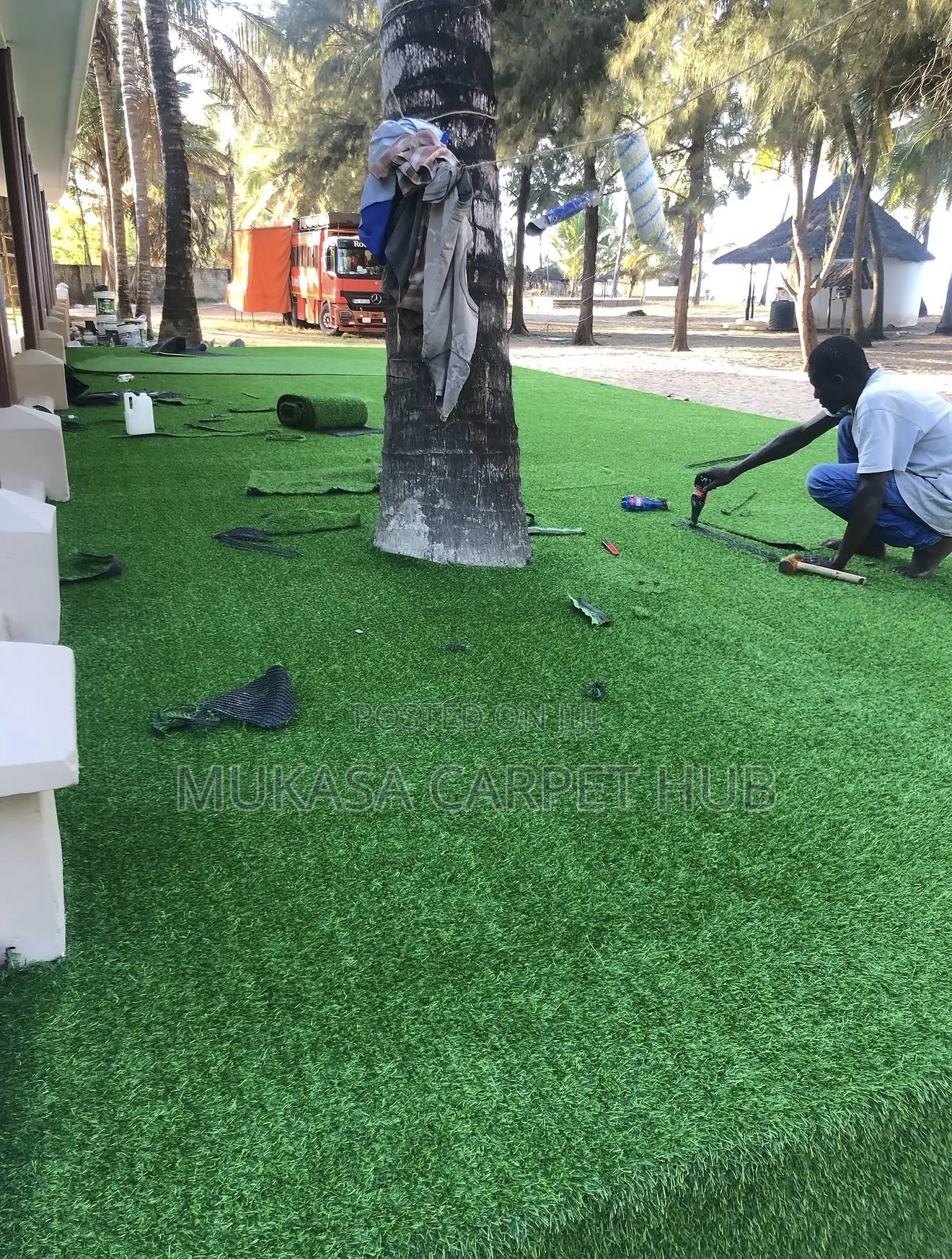 Before Guests Come, Upgrade Your Compound- Artificial Grass Carpet