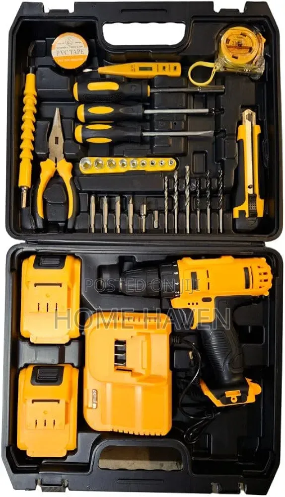34pc Cordless Drill Tool Set