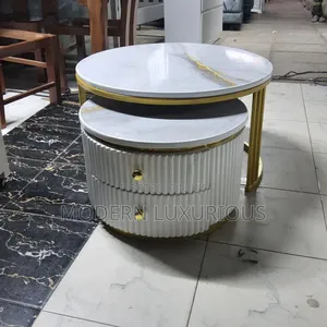 White Center Table/Centre Tables/Centers Tables/Center Table