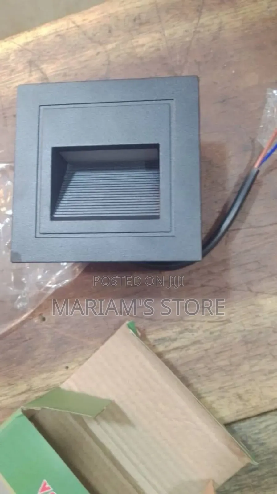 Square Led Step or Foot Light Used for Decorative Lighting.