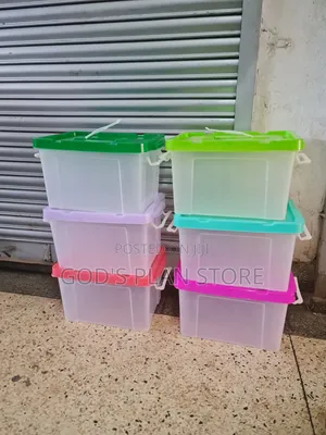 Multi Colors Cover Plastic Storage Boxes Plastic Storage Boxes