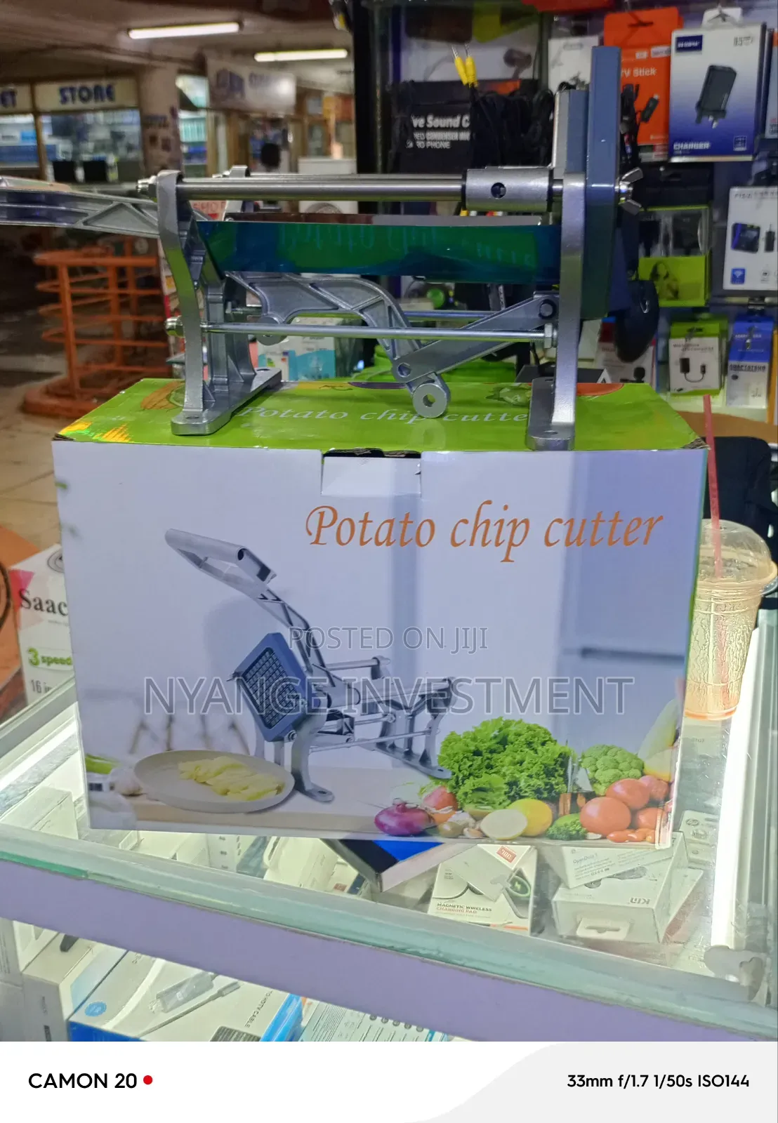 Potato Chips Cutter Commercial.