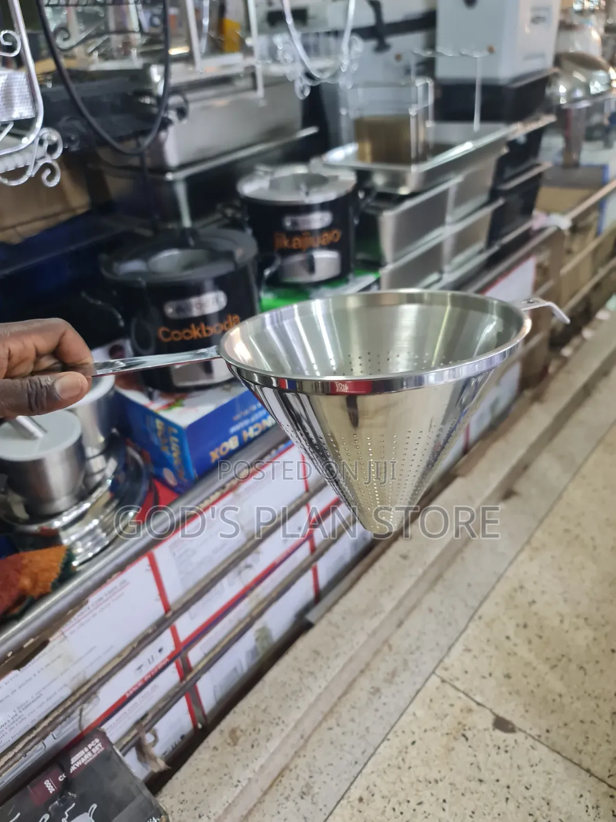 Professional Stainless Steel Funnel With Side Handle