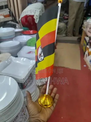 100 Pieces Of Uganda Flag