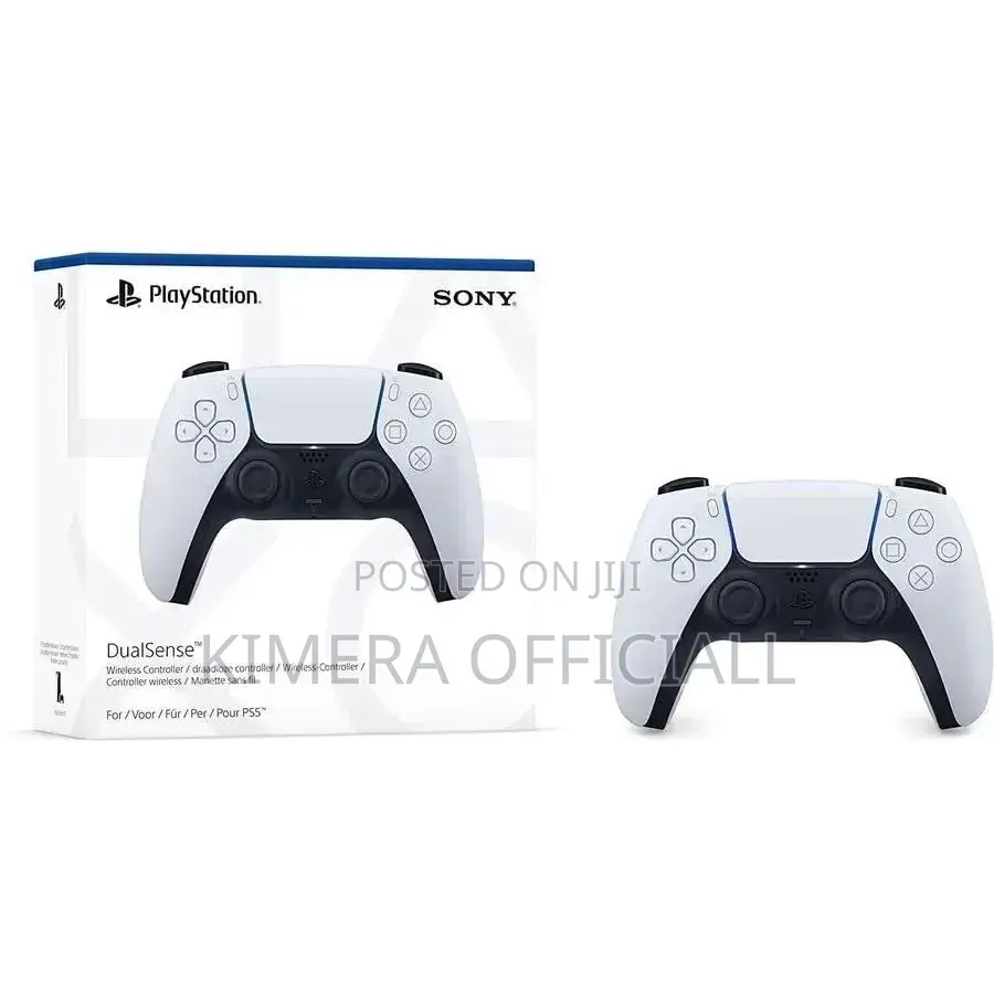 Ps5 Controller White Original Dualsense Bluetooth Remote Gaming