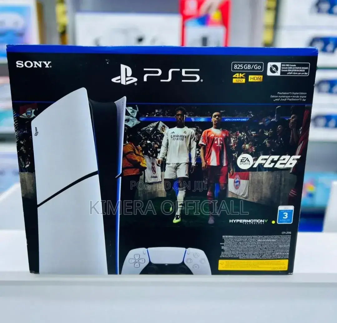 Ps5 Slim Digital Version 1tb Sony Original Gaming Console Best Price
