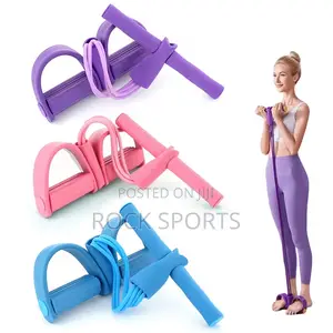 Women Pedal Resistance Bands Portable