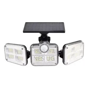 Solar Light Motion Sensor Security Dummy Camera - Black