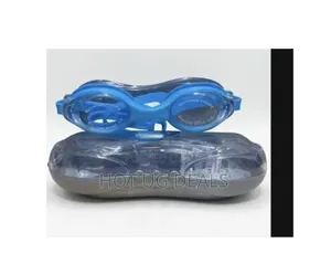 Kids Anti-Fog Swimming Goggles - Blue