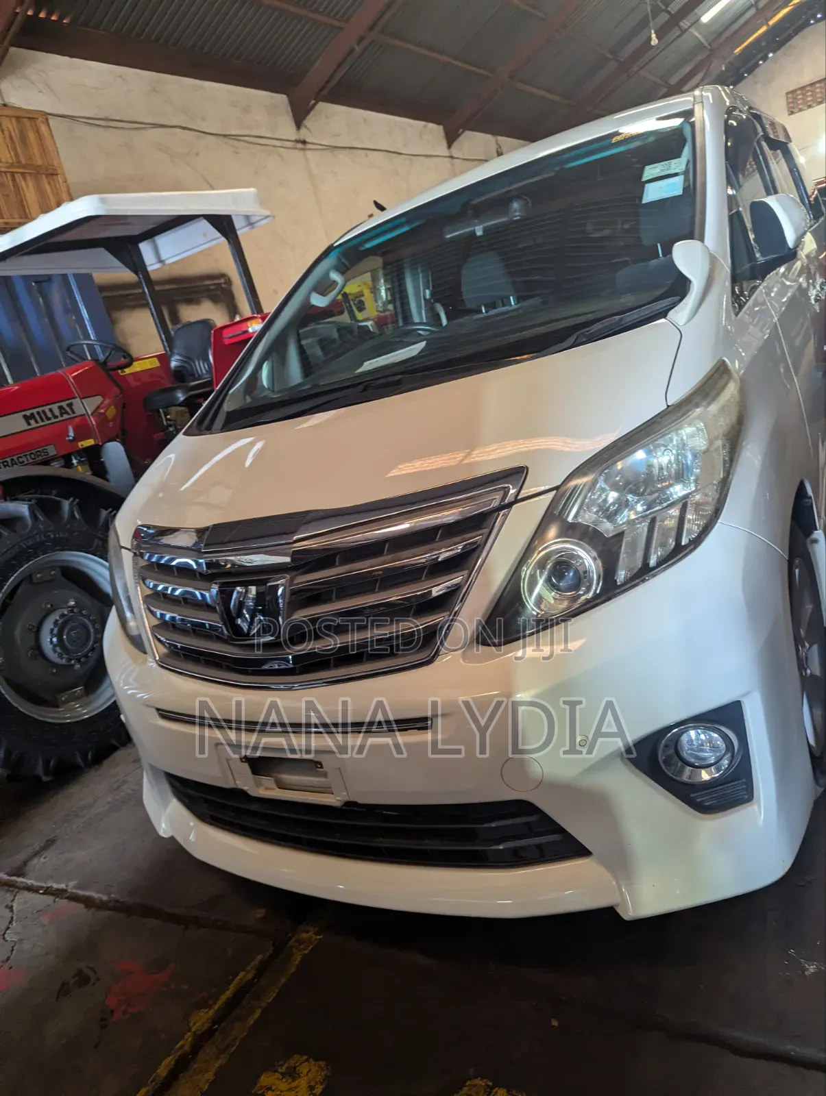 Toyota Alphard 2013 White