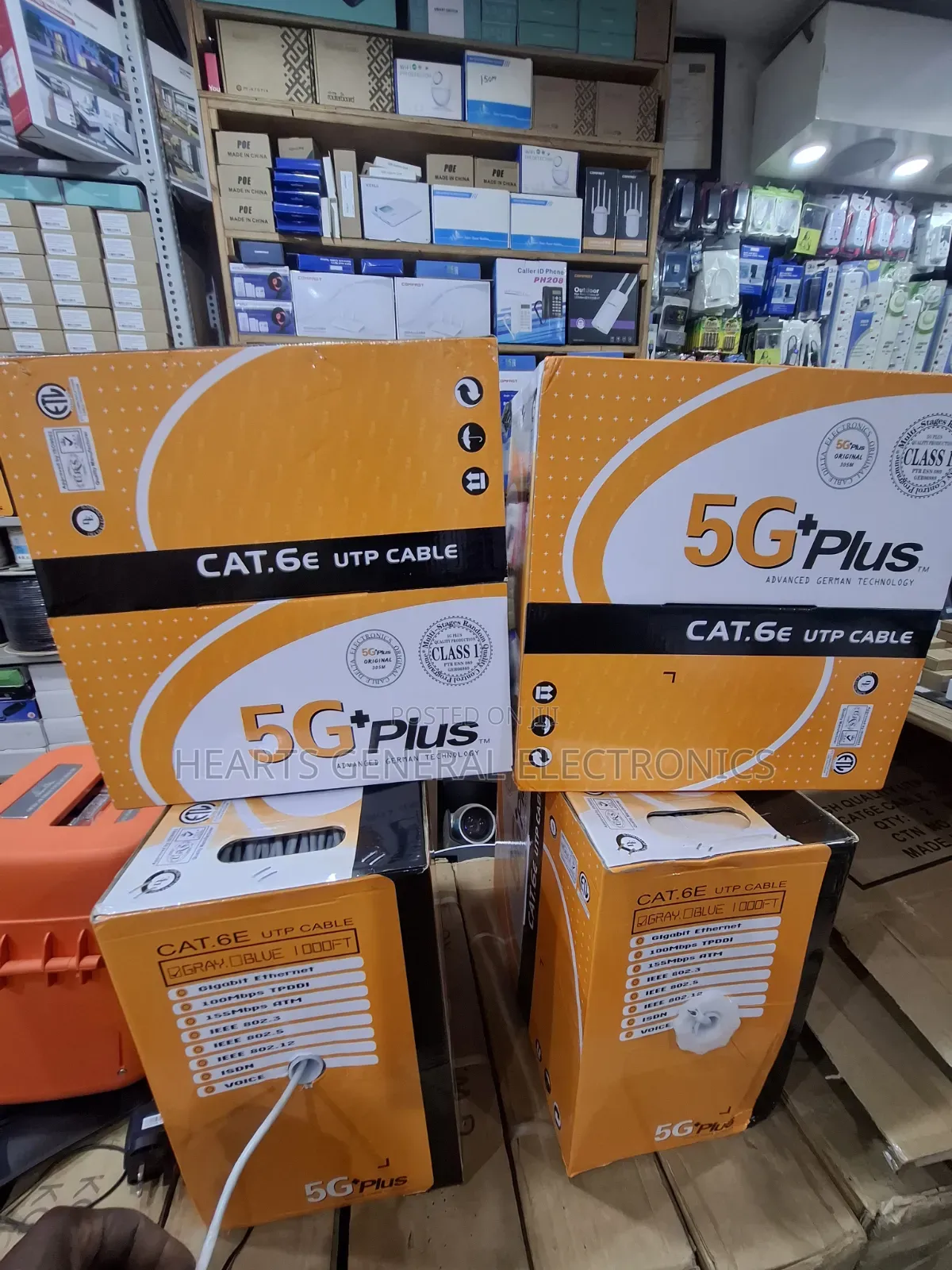 5g Cat6 Network Indoor Cable 305m Length