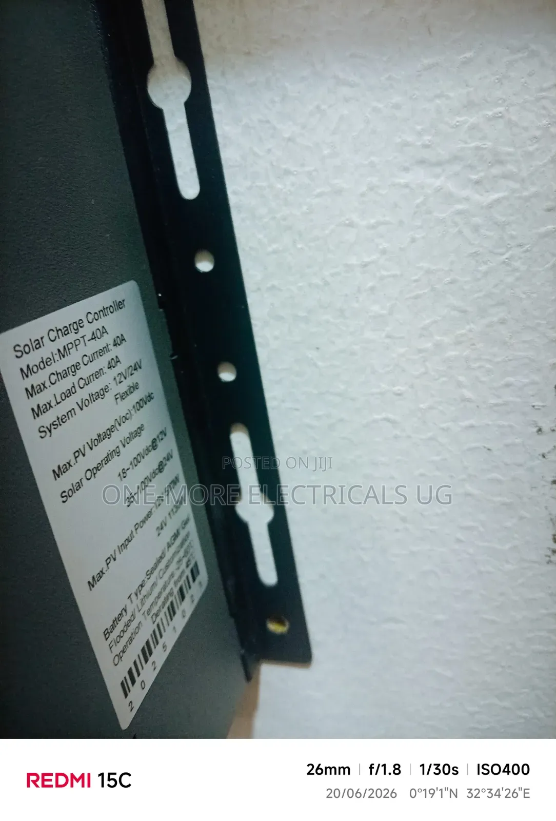 Cheaper MPPT Charge Controller 40a/12/24v