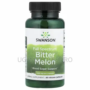 Swanson Full Spectrum Bitter Melon, 500 Mg, 60 Vegan Capsules
