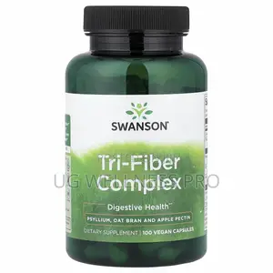 Swanson Tri-Fibre Complex, 100 Vegan Capsules