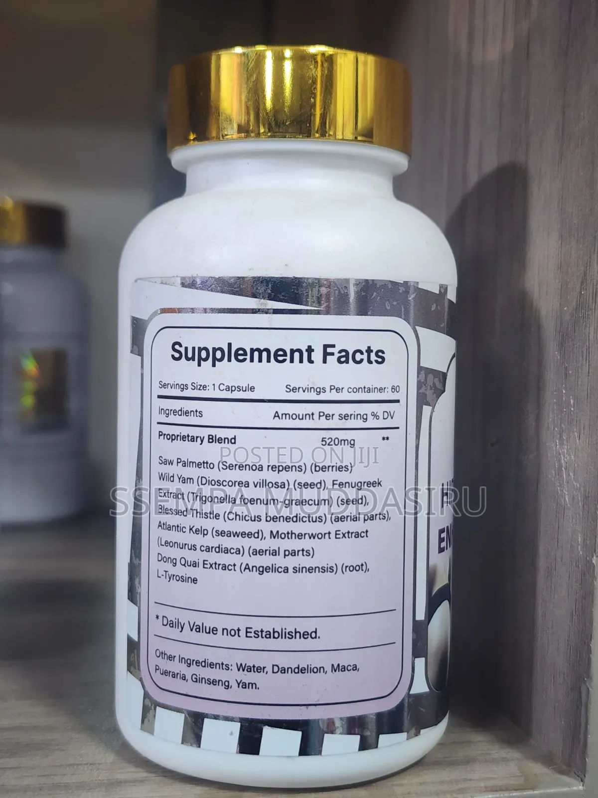 Hips and Butt Enhancement Pill,60 Vegan Capsules