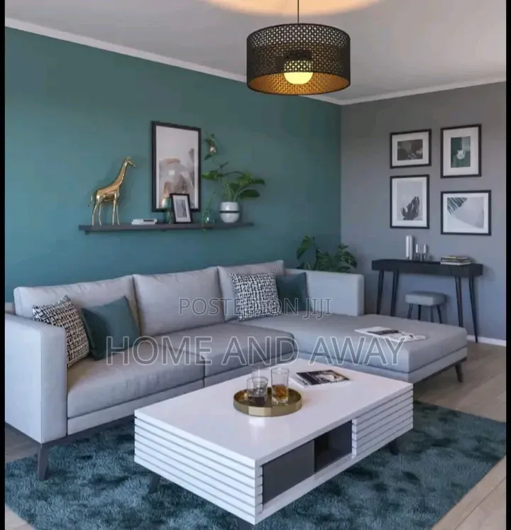 4 Seaters Mini L Sofa Bed With Center Tables in Any Colour 1,800,000/-