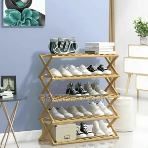 5 Tier Bamboo Shoe Rack