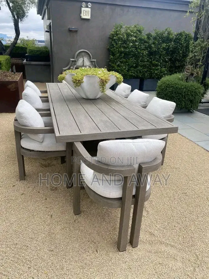 8 Seaters Modern Rustic Dining Sets in Any Colour From 2,500,000/-