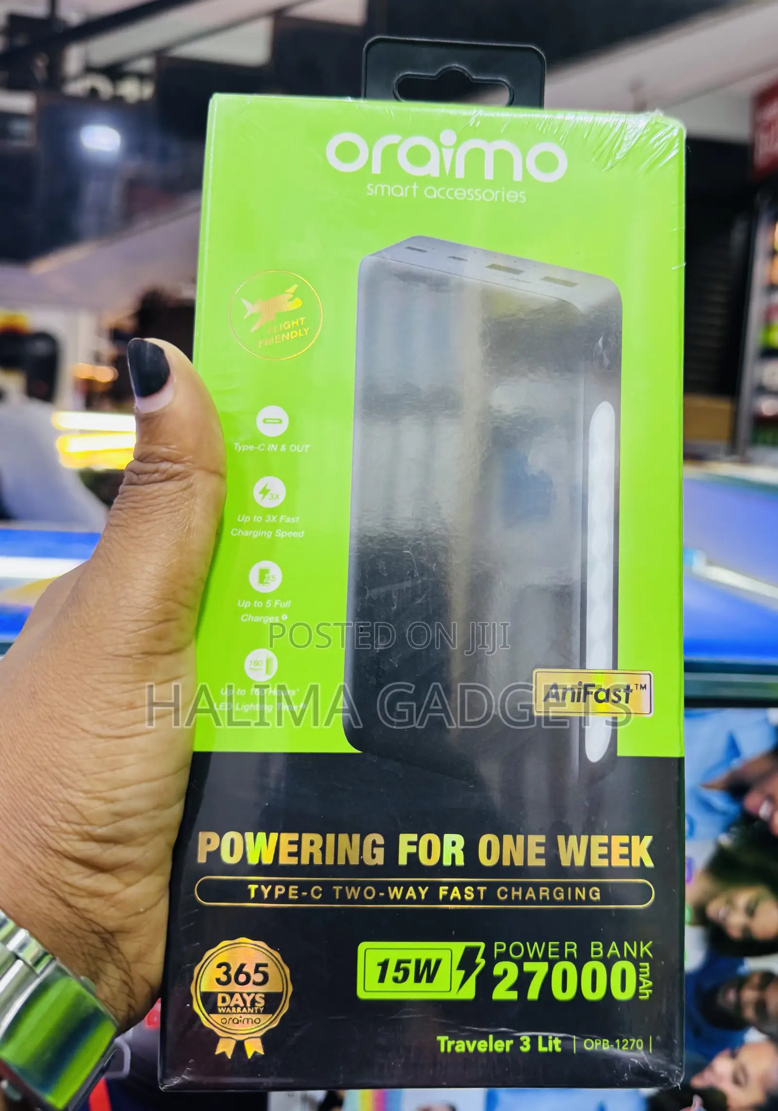 Oraimo 270000mah