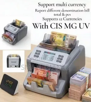 Multi-Currency Back-Loading Cis Mixed Value Bill Counter