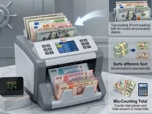Multi-Currency Back-Loading Cis Mixed Value Bill Counter