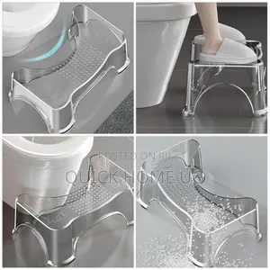 Transparent Toilet Stool,Step Stool