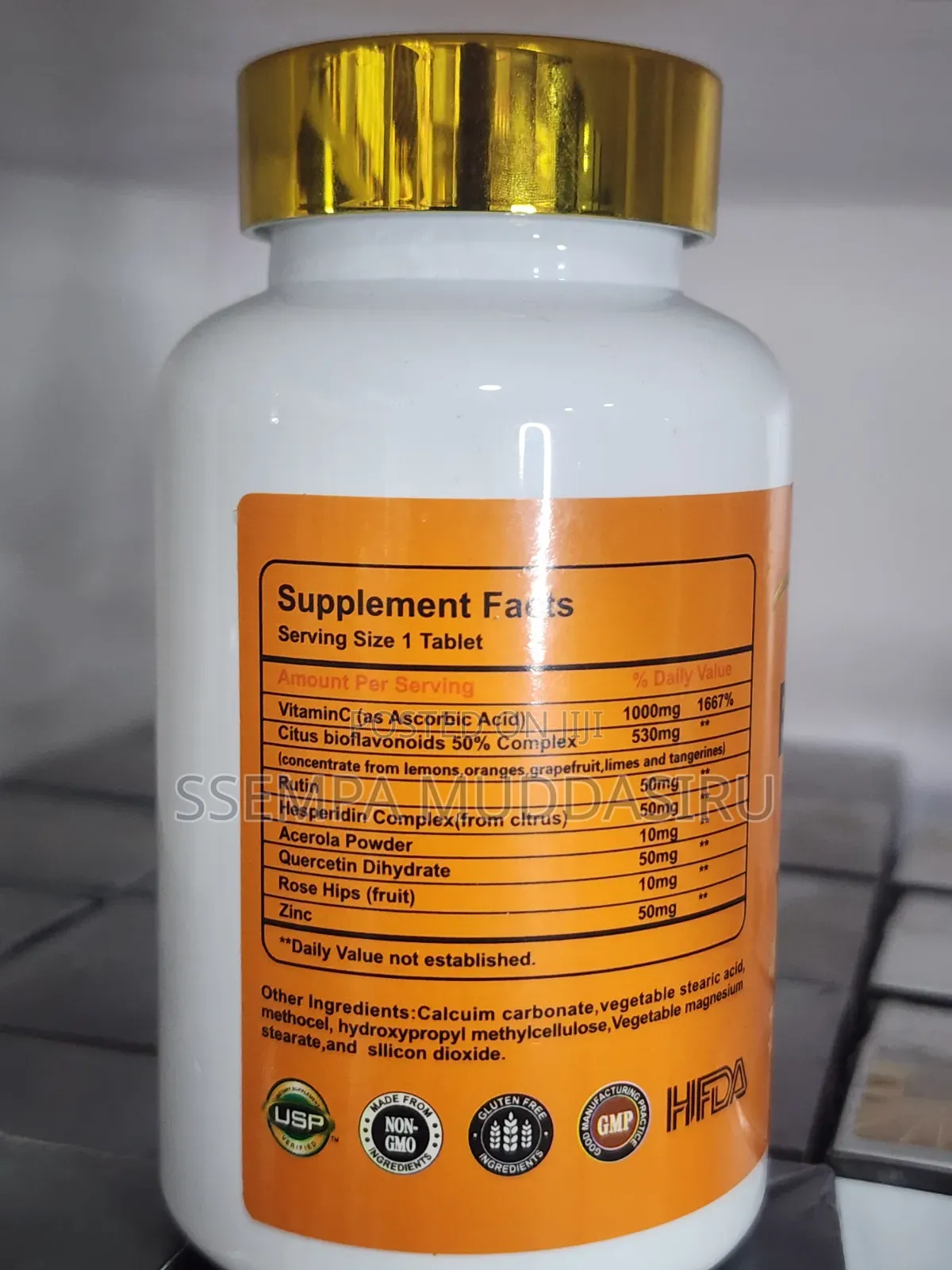 Big Vitamins,Vit.C,1000mg +Zinc 50mg,1oocaplets