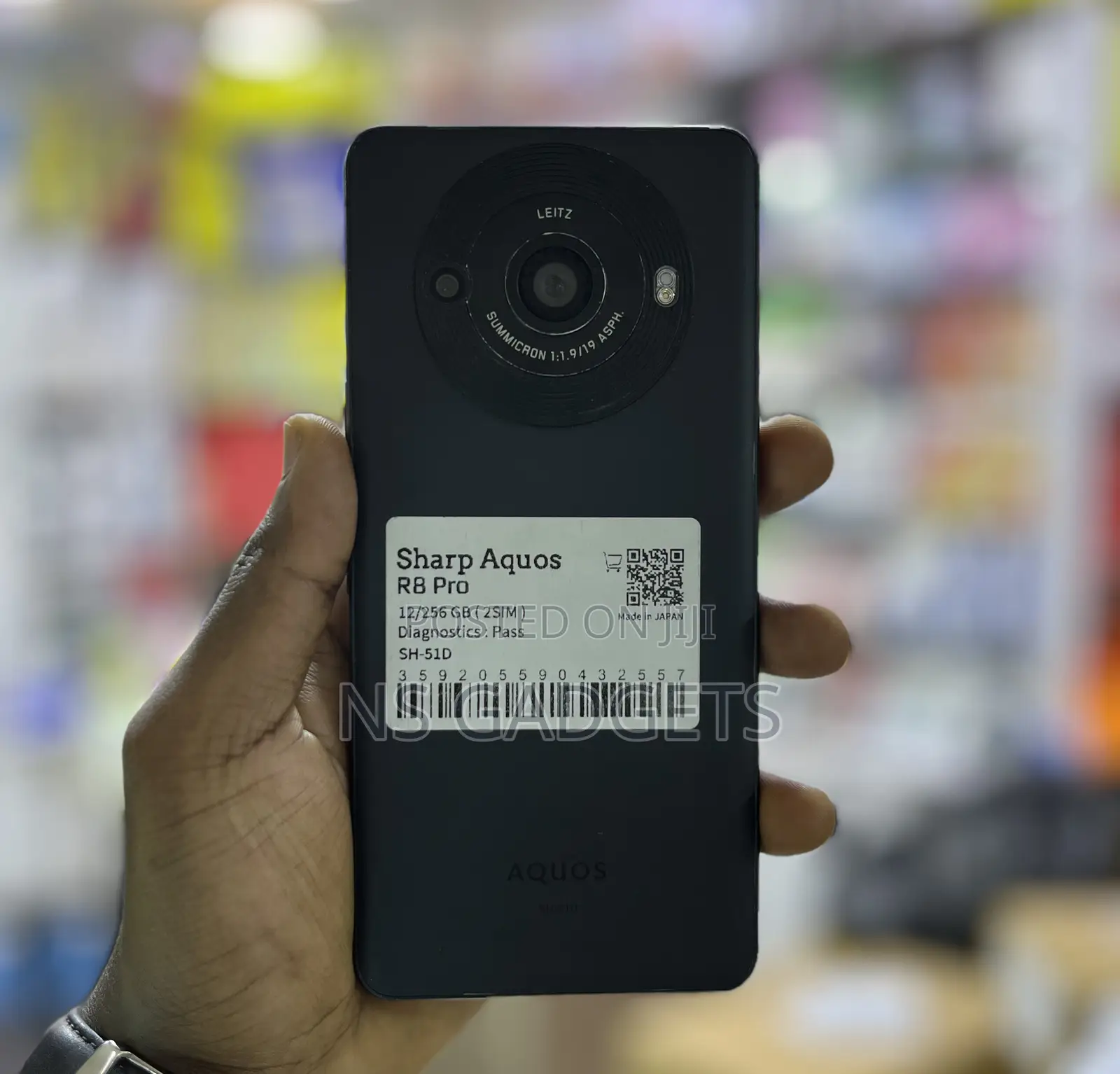 Sharp Aquos R8s pro 256 GB Black