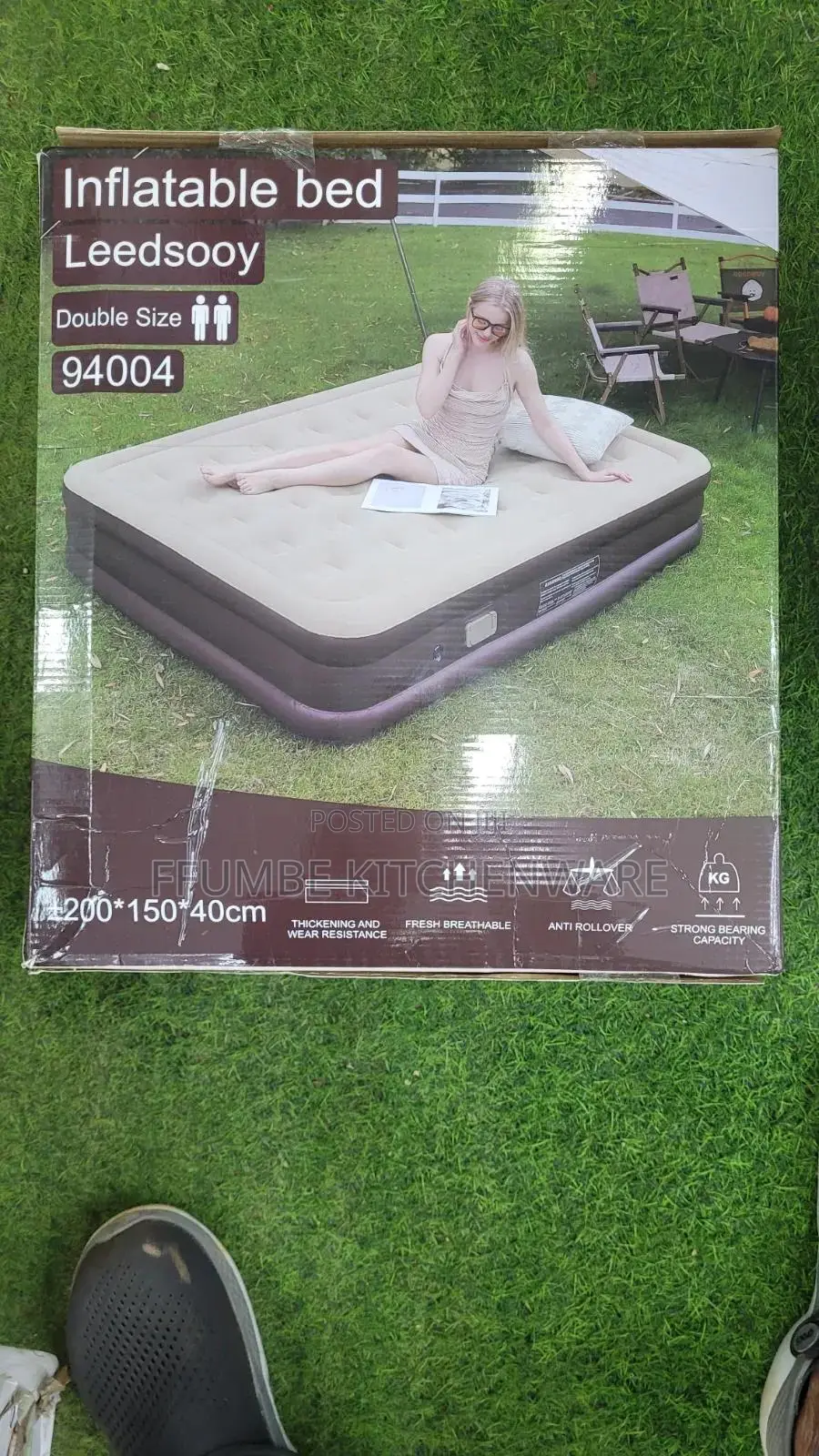 Inflatable Air Mattress Double Size