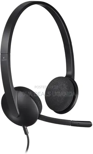 Logitech H340 Wired Headset Headphones With Nc Microphone, Usb,Pc/Mac