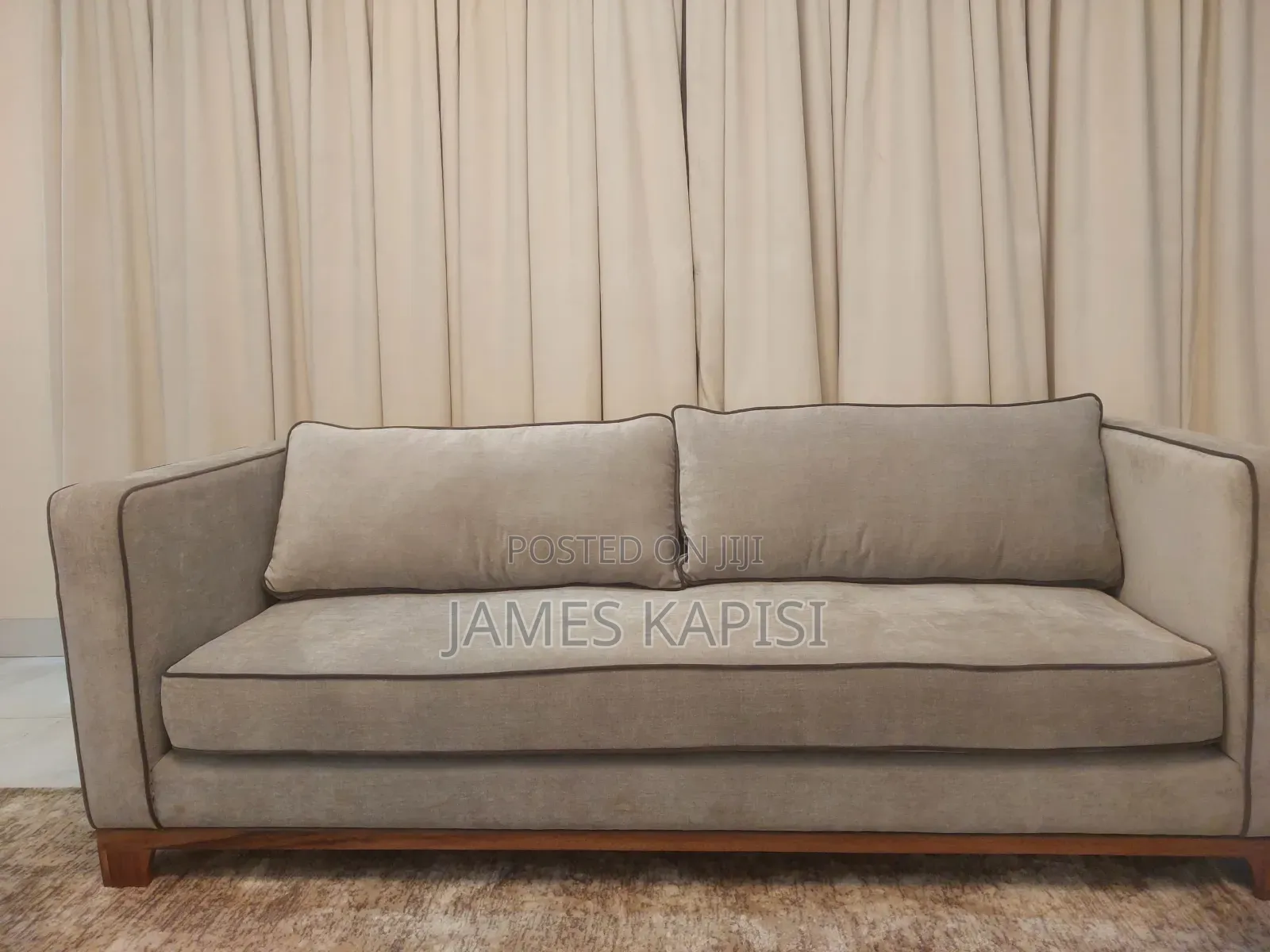 Two Extra Large 4- Seater Sofa