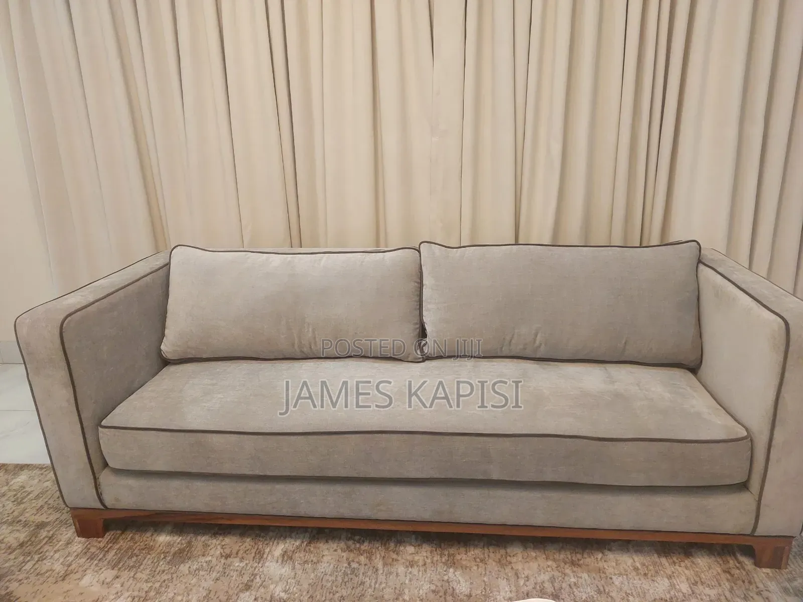 Two Extra Large 4- Seater Sofa