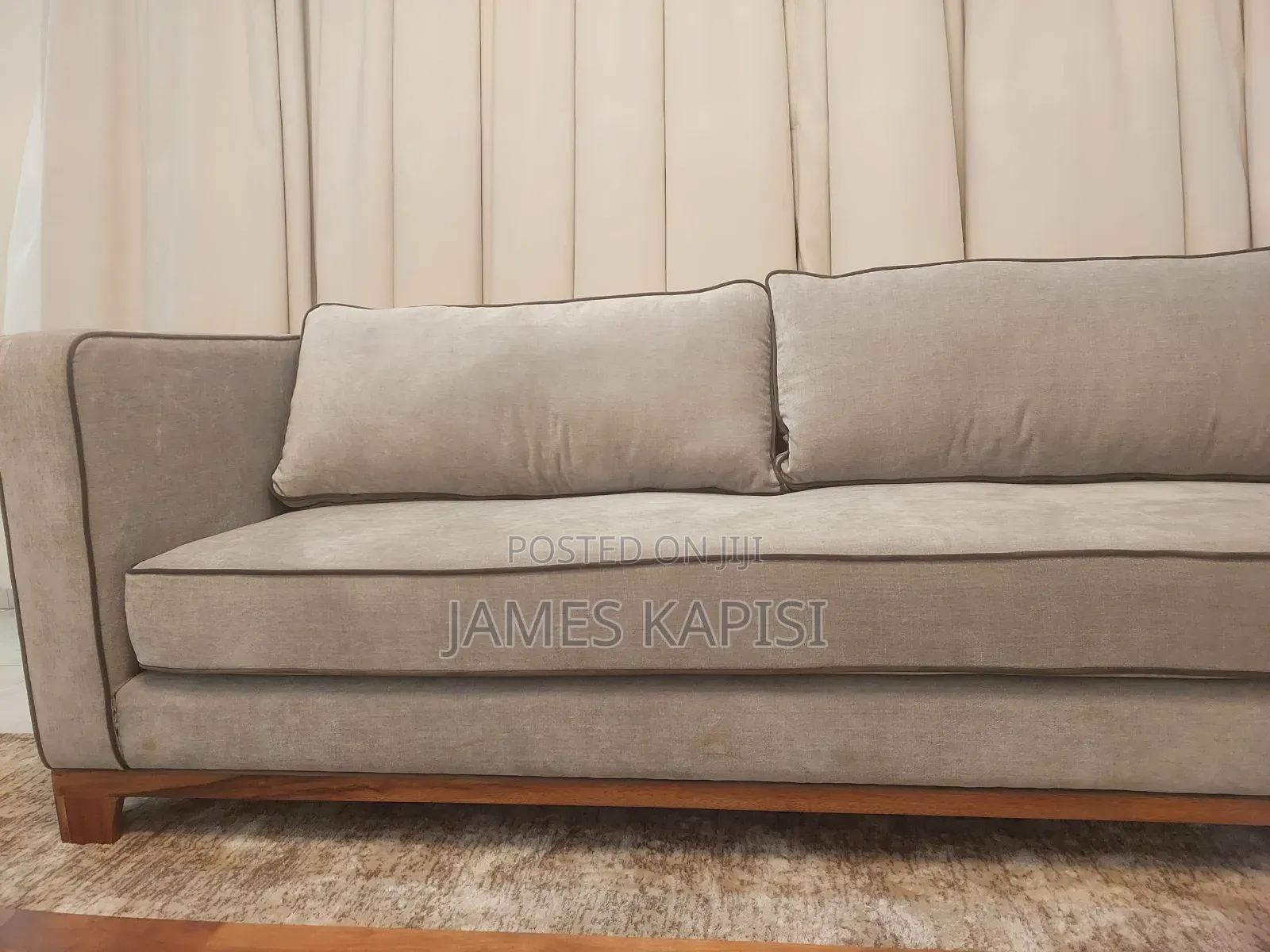 Two Extra Large 4- Seater Sofa