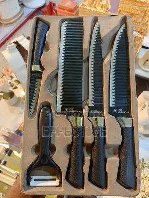Evcriverh 6-Piece Stainless Steel Kitchen Knife Set.