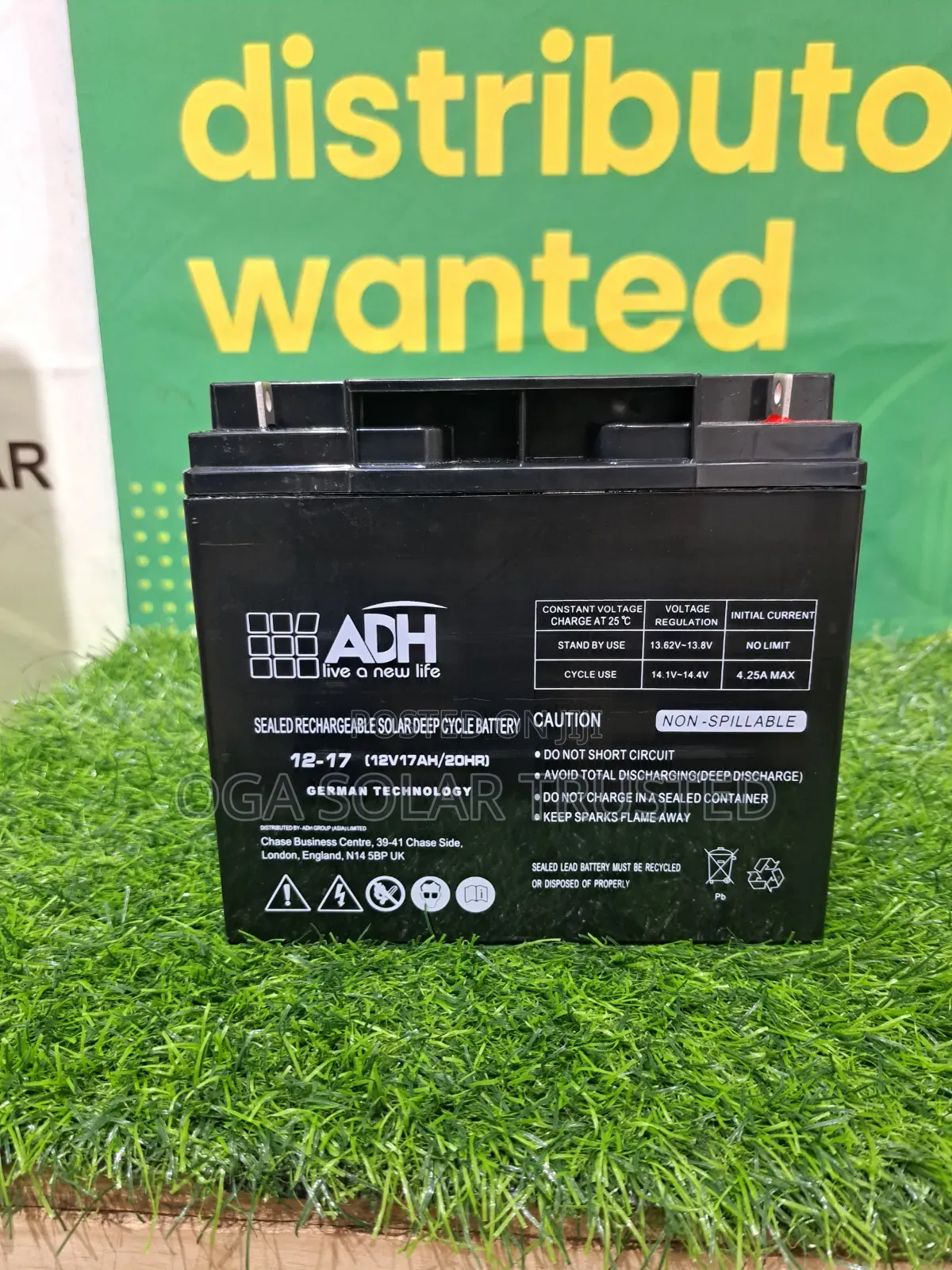 Adh 17amps Battery