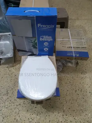 Toilet Seat With Cristina Press or Seat Cover Frencia Good Quality