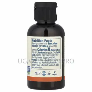 Better Stevia, Zero-calorie Liquid Sweetener, Original, 59 Ml