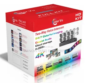Hikvision Colorvu Security Kit – 24/7 Full-Color Surveillance System
