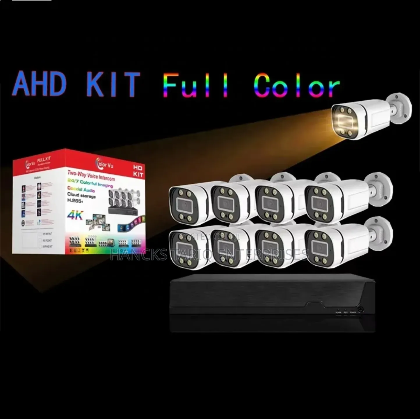 Hikvision Colorvu Security Kit – 24/7 Full-Color Surveillance System
