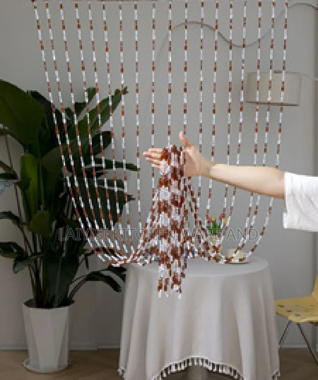 Acrylic Beaded Curtain – Elegant Decorative Salons, Restaurants Home