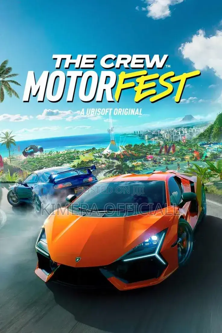 The Crew Motorfest Game Cd for Ps5