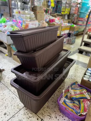 Exercised Plastic Rectangular Flower Pots Plastic Flower Pots