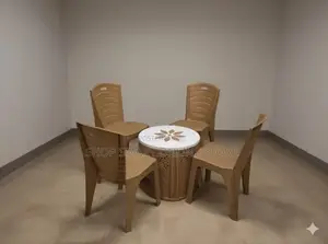 Exodus Plastic Table and Chairs Exodus Plastic Table and Chairs
