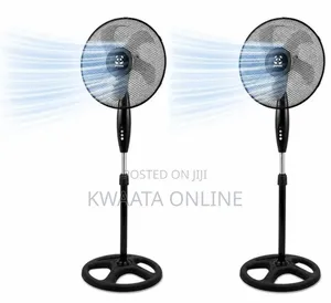 Panda 16 Inch Standing Fan-3 Speed Adjustable Fan( 2 Pieces in a Box)