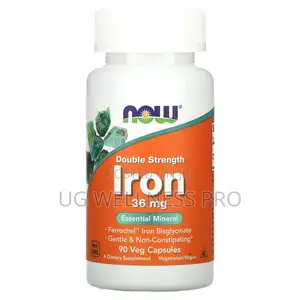 Now Foods Iron Bisglycinate, 36 Mg, 90 Veg Capsules