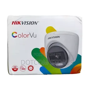 5mp Hikvision Colorvu Hd Dome Camera 3.6mm With Audio