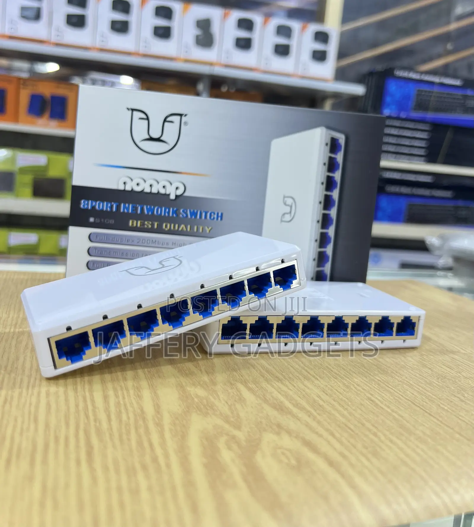 8-Port Ethernet Network Switch